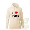 I love Lada női pulóver
