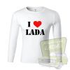 I love LADA hosszú ujjú póló